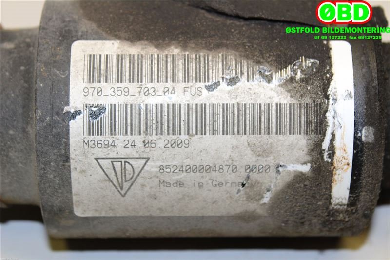 Stabilisatorstag bak til Porsche Panamera 2009-2017 (Type I) (970) (970) (PORSCHE PANAMERA 4S|970 359 703 04||97035970304)