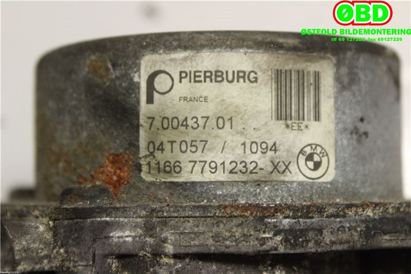 Vakuumpumpe til BMW 5-Serie 2003-2010 (E60/E61) (E60/E61) (BMW|11 66 7 791 232||700437)