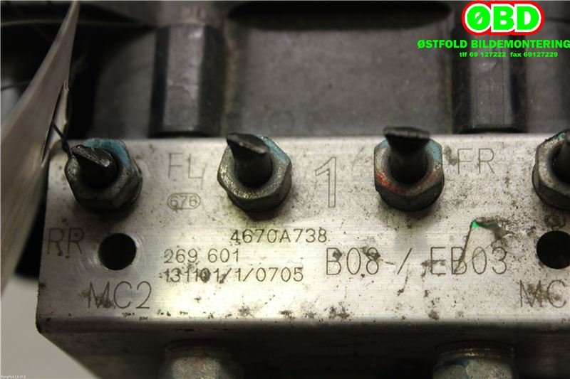 ABS sentral til Mitsubishi Space Star 2013-->> (Type II) (MITSUBISHI|4670A740|4670A738)