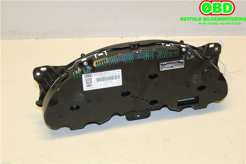 Instrumentpanel til Audi A4 2007-2014 (Type IV) (B8) (B8) (AUDI|8K0920931C|)