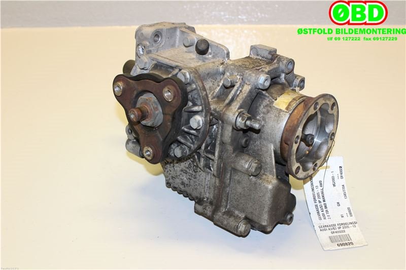 Girkasse 4WD fordelingskasse til Audi A3 2003-2008 (Type II, Fase 1) (AUDI|0AV 409 053 AE||0AV409053H)