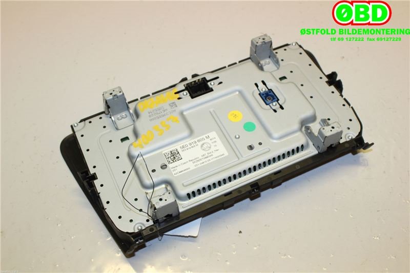 Instrument kjørecomputer til Škoda Octavia 2017-2020 (Type III, Fase 2) (SKODA|5E0 919 605 M||5E0919605M)