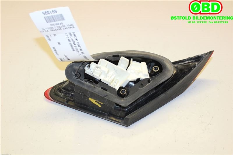Baklykt venstre indre til Opel Astra J 2010-2015  (OPEL|13319951|1222211|)