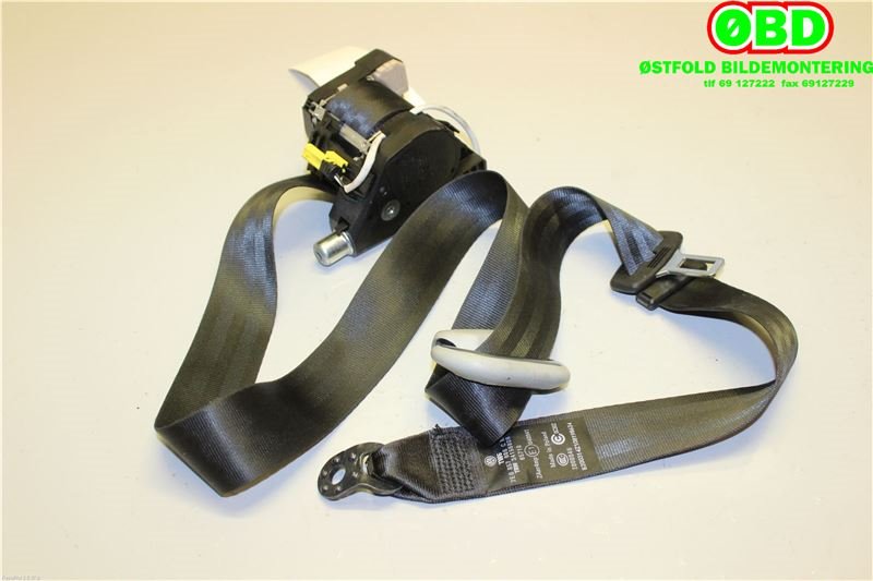 Sikkerhetsbelte foran høyre til VW Transporter / Caravelle 2009-2015 (Fase 2) (T5) (T5) (VOLKSWAGEN|7E0 857 806 C||7E0857806C)