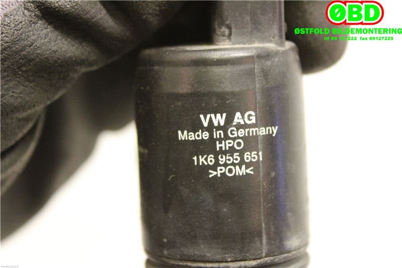 Spylerpumpe foran til VW Passat 2001-2005 (B5,3BG) (B5,3BG) (1K6 955 651||1K6955651)
