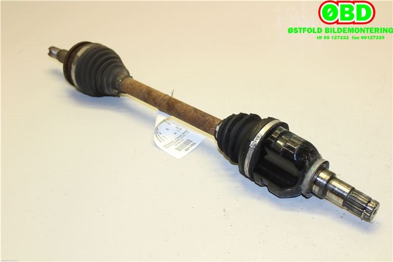 Drivaksel venstre foran til Toyota Auris 2010-2012 (Type I, Fase 2)  (TOYOTA|4342002620|4342002621|)