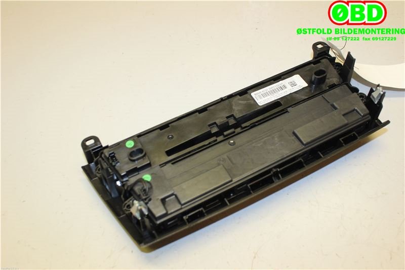 Varmeapparat betjening til BMW 1-Serie 2011-2015 (Fase 1) (F20/F21) (F20/F21) (BMW|64 11 9 287 337||61319261102)