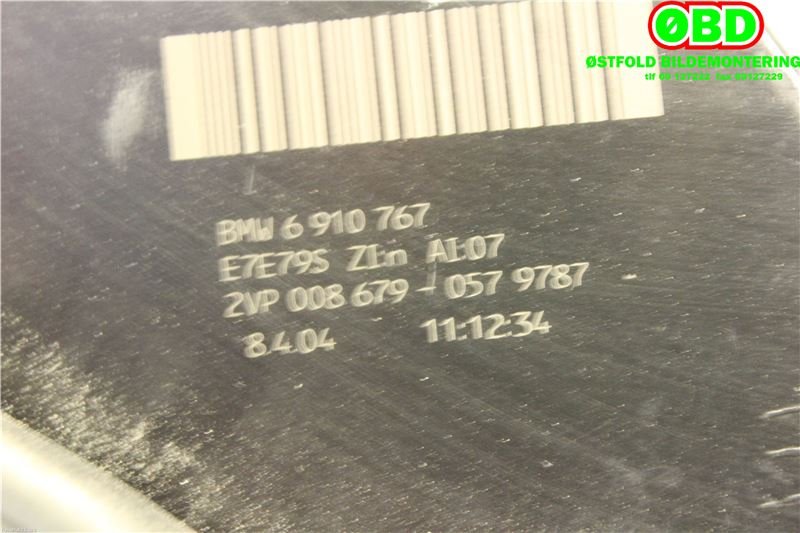 Baklykt venstre til BMW 5-Serie 2003-2010 (E60/E61) (E60/E61) (BMW|63 21 7 165 737||6910767)