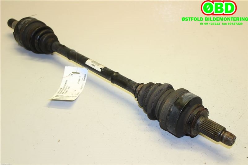 Drivaksel venstre bak til BMW 1-Serie 2011-2015 (Fase 1) (F20/F21) (F20/F21) (BMW|33 20 7 624 205||7624205)