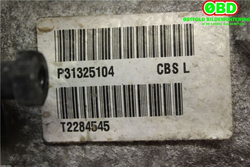 Girkasse 4WD fordelingskasse til Volvo XC60 2014-2017 (Type I, Fase 2)  (VOLVO|36010508||31325104)