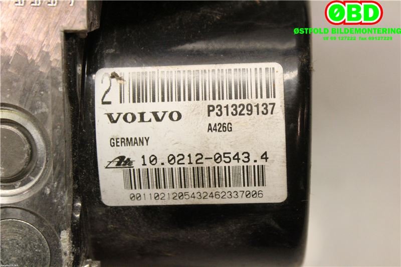 ABS sentral til Volvo XC60 2008-2013 (Type I, Fase 1)  (VOLVO|31329138||31329137)