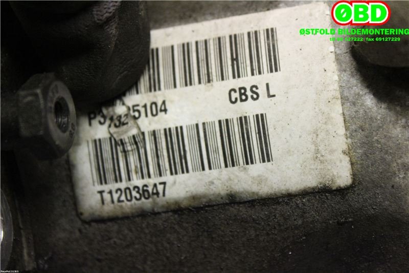 Girkasse 4WD fordelingskasse til Volvo XC60 2008-2013 (Type I, Fase 1) (VOLVO|36010508||31325104)