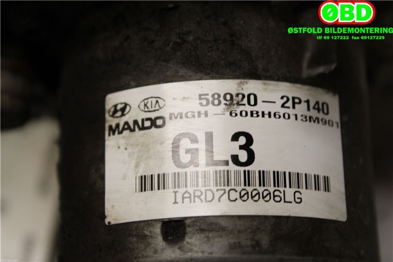ABS sentral til Kia Sorento 2011-2015 Type II (KIA|589202P140|)