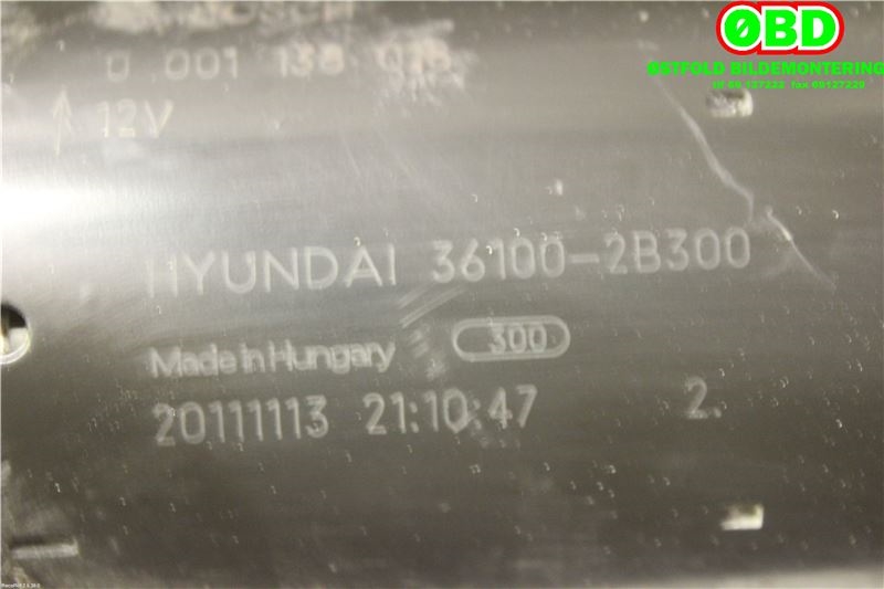 Starter til Kia Venga 2010-2017 (KIA|361002B300|)