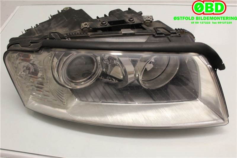 Frontlykt høyre xenon til Audi A8 2003-2010 (Type II) (4E0 941 030 BP|4E0 941 030 CF|)