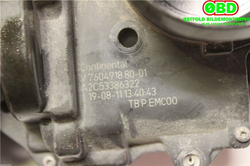 Spjeldhus til BMW 1-Serie 2011-2015 (Fase 1) (F20/F21) (F20/F21)