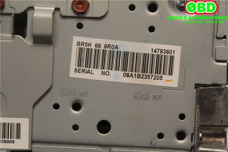 Bilstereo til Mazda 3 2006-2009 (Type I, Fase 2)  (MAZDA|BR5K66AR0|)