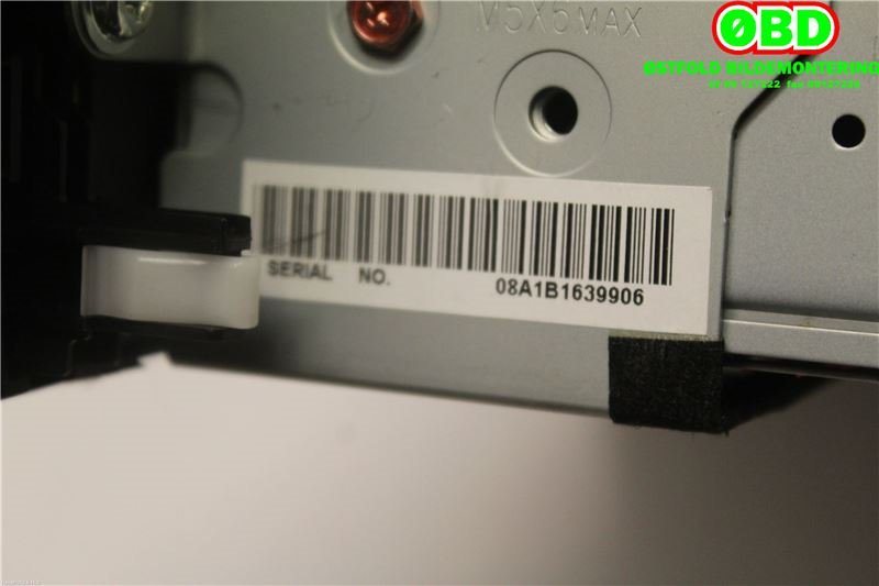 Bilstereo til Mazda 3 2006-2009 (Type I, Fase 2)  (MAZDA|BR5K66AR0|)