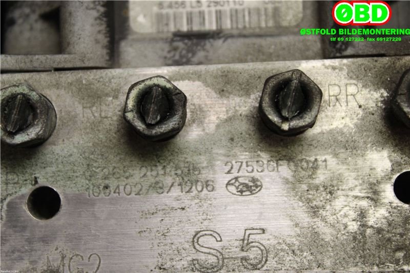 ABS sentral til Subaru Impreza 2008-2012 (Type III) (SUBARU|27596FG041||27536FG041)