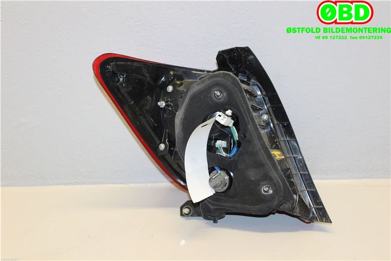 Baklykt høyre til Toyota Yaris 2014-2020 (Type III, Fase 2) (TOYOTA|815580D600|)
