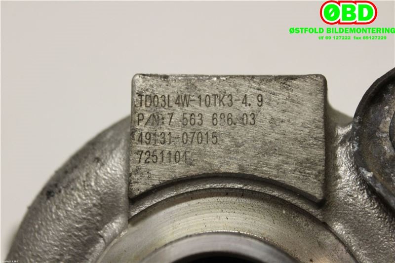 Turbo til BMW 3-Serie 2005-2011 (E90/E91/E92/E93) (E90/E91/E92/E93) (BMW|11657593016|)