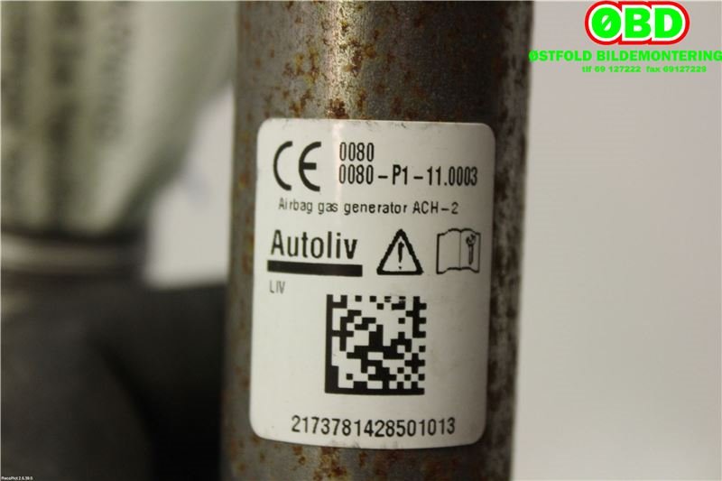 Airbag gardin høyre til Mercedes GLA 2014-2020 (X156) (X156) (MERCEDES|A 156 860 04 02|)