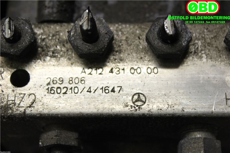 ABS sentral til Mercedes E-Klasse 2013-2016 (Fase 2) (W212) (W212) (MERCEDES|A 212 431 01 00||2124310000)