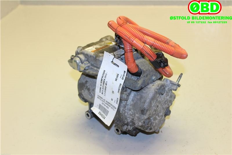 Aircondition kompressor til Mitsubishi Outlander, 2012-2015 (Type III, Fase 1)  (MITSUBISHI|7813A483)