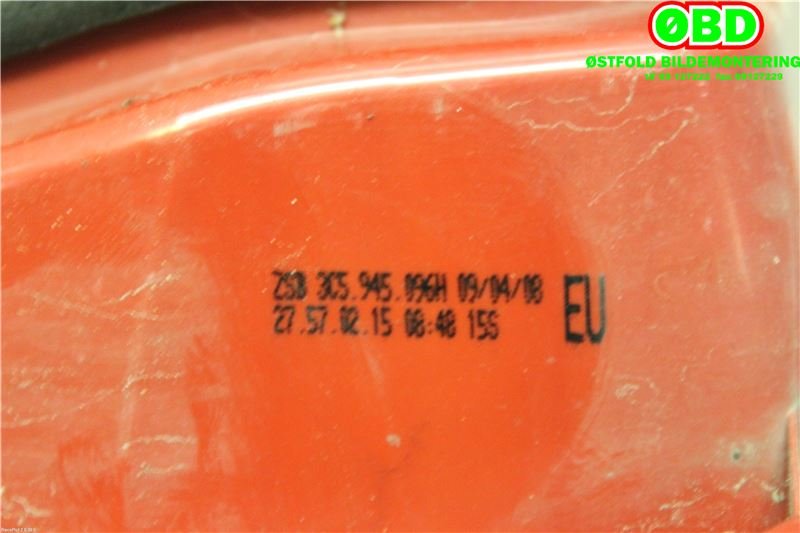 Baklykt høyre til VW Passat 2005-2010 (B6) (B6) (VOLKSWAGEN|3C5 945 096 H||3C5945096H)