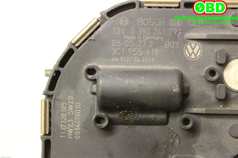 Viskermotor frontrute til VW Passat 2005-2010 (B6) (B6) (VOLKSWAGEN||0390241791|3C1955119)