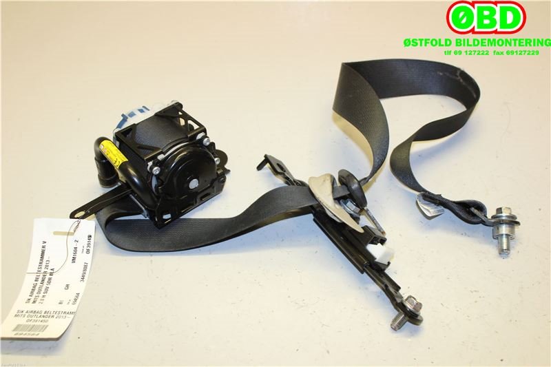 Airbag beltestrammer til Mitsubishi Outlander, 2012-2015 (Type III, Fase 1)  (MITSUBISHI|7000F199XA)