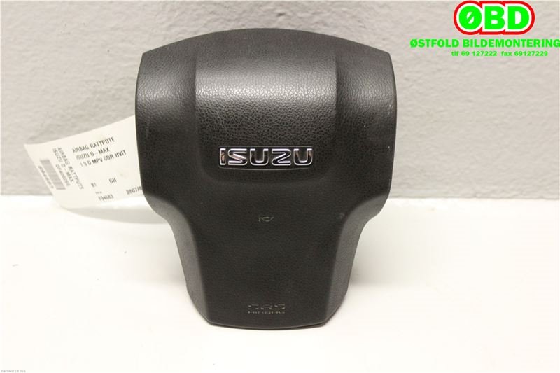 Airbag rattpute til Isuzu D-Max, 2017-2020 (Type II, Fase 2)  (ISUZU|)