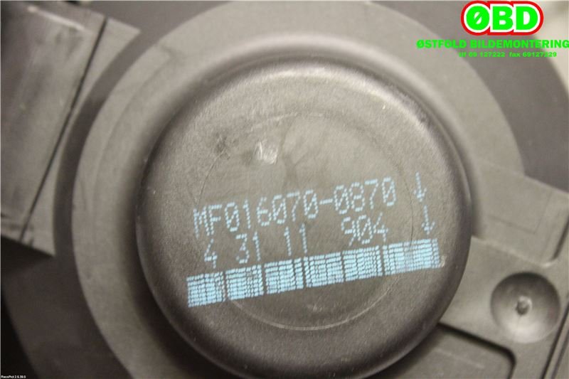 Varmeapparat motor til Land Rover Discovery 2009-2017 (Type IV)  (LAND-ROVER|JGC500050|)