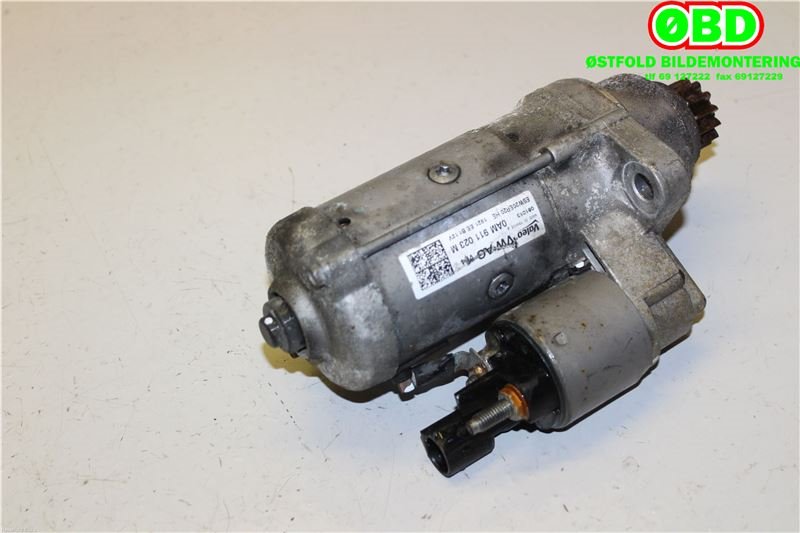 Starter diesel til VW Golf VII 2012-2017 (Fase 1) (VOLKSWAGEN|0AM 911 023 M|0AM 911 021 E|0AM911023M)