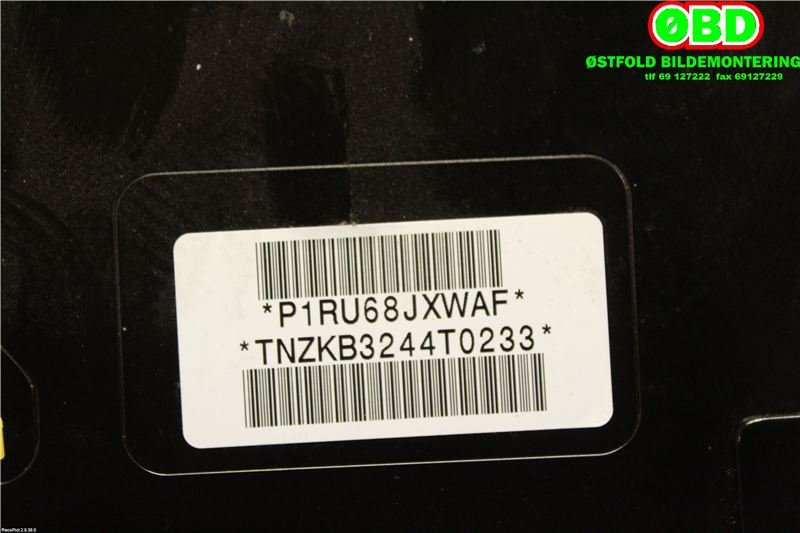 Airbag kne til Fiat 500 2008-2020  (FIAT||P1RU68JXWAF)