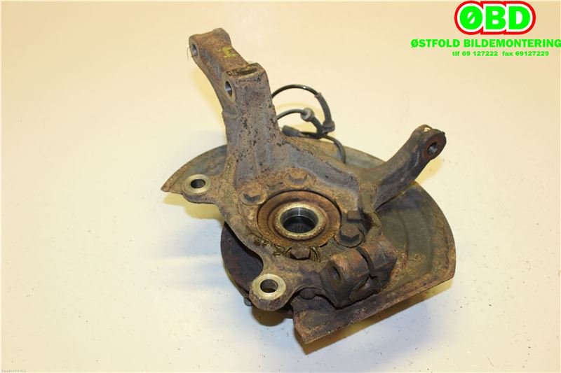 Hjulspindel høyre foran til Nissan Qashqai 2010-2014 (Type I, Fase 2) (NISSAN|40014JD000|)