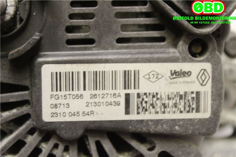 Dynamo til Mercedes Citan 2012-2021 (W415) (W415) (MERCEDES|A 415 906 35 00||231004554R)
