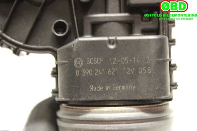 Viskermotor frontrute til Peugeot Partner 2008-2015 (Type II, Fase 1) (PEUGEOT||0390241621)