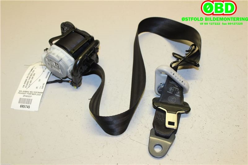 Airbag beltestrammer til Peugeot Partner 2008-2015 (Type II, Fase 1) (PEUGEOT|8976R1||96746320XX)