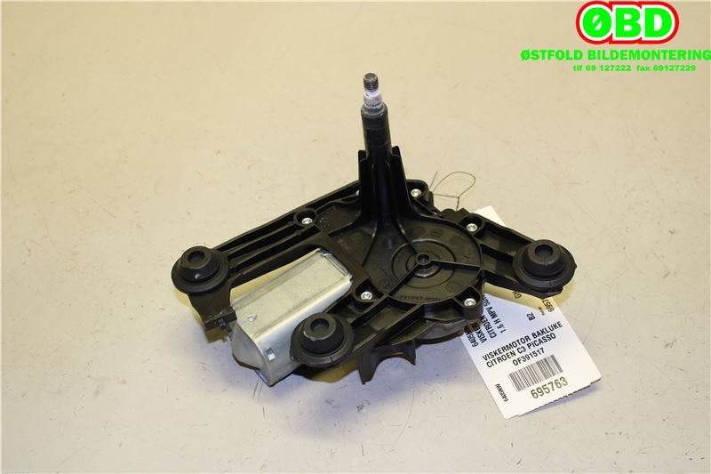 Viskermotor bakrute til Citroën C3, Picasso 2009-2017 (CITROEN|6405 NW|W000002232|9683238880)