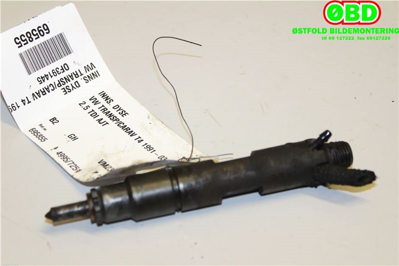 Dyse innsprøyting diesel til VW Transporter / Caravelle 1990-2003 (T4) (T4) (VOLKSWAGEN|074 130 201 LX|)