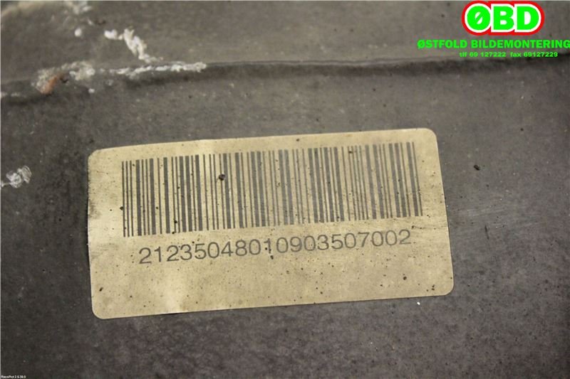 Kardang klokke bak til Mercedes E-Klasse 2009-2013 (Fase 1) (W212) (W212) (MERCEDES|A 204 350 01 14|)