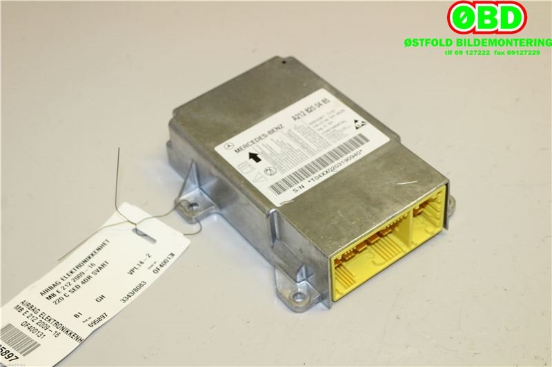 Airbag elektronikk til Mercedes E-Klasse 2009-2013 (Fase 1) (W212) (W212) (MERCEDES|A 212 820 04 85||2128200485)