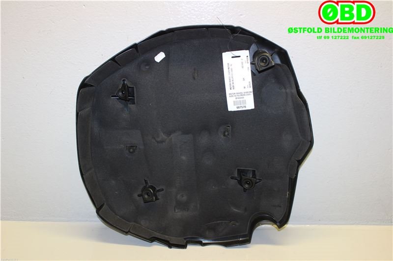 Motordeksel over motor til Audi A4, Allroad 2009-2016 (Type I) (B8) (B8) (AUDI|06L103925|06L103925M|)