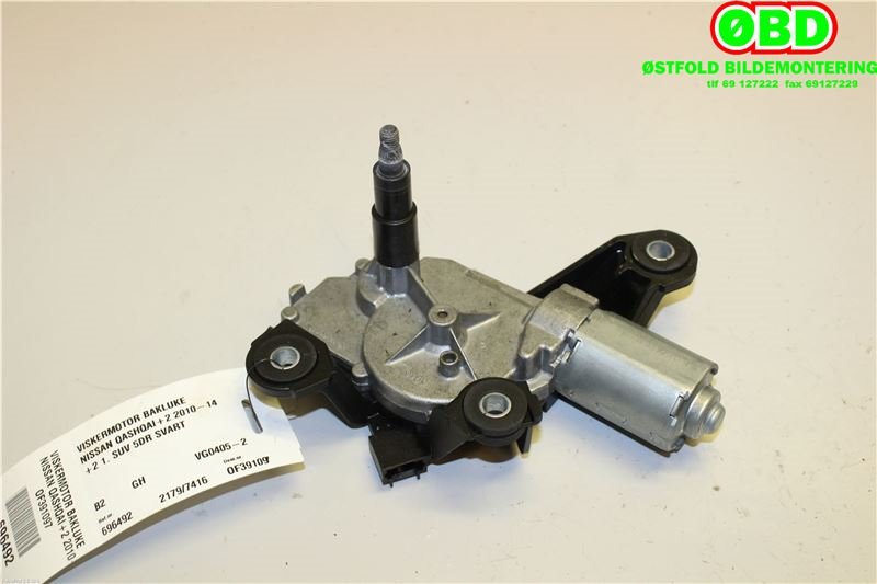 Viskermotor bakrute til Nissan Qashqai, 2010-2014 (Type I, Fase 2) (NISSAN|28710JD000)