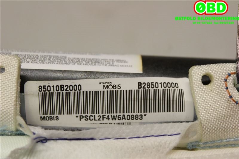 Airbag gardin venstre til Kia Soul 2014-2019 (Type II) (KIA|85010B2000|)