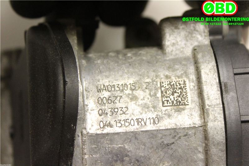 EGR-ventil til VW Caddy 2015-2020 (Type III, Fase 3) (VOLKSWAGEN|04L 131 501 R|04L 131 501 AD|04L131501R)