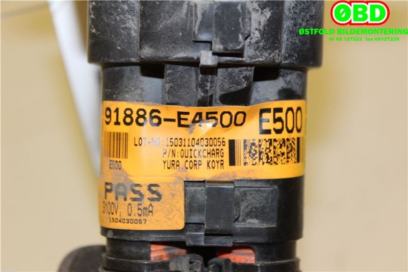 Kabel høy volt (HV) hybrid til Kia Soul 2014-2019 (Type II)  (KIA|91886E 4500||91886E4500)