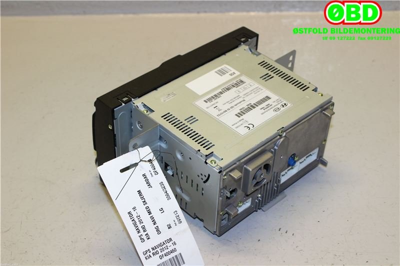 Bilstereo navigasjon til Kia Rio 2011-2017 Type III  (KIA|965601W500|)