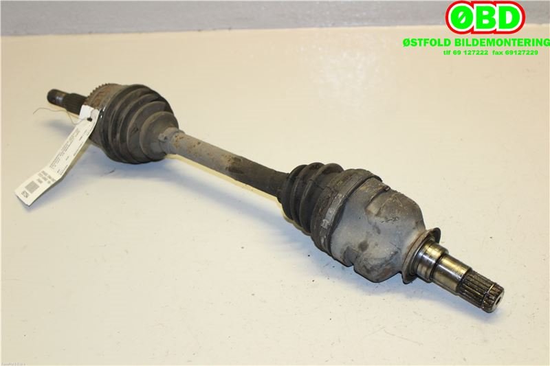 Drivaksel venstre foran til Toyota Avensis 2000-2003 (Type I, Fase 2)  (TOYOTA|4342005170|)